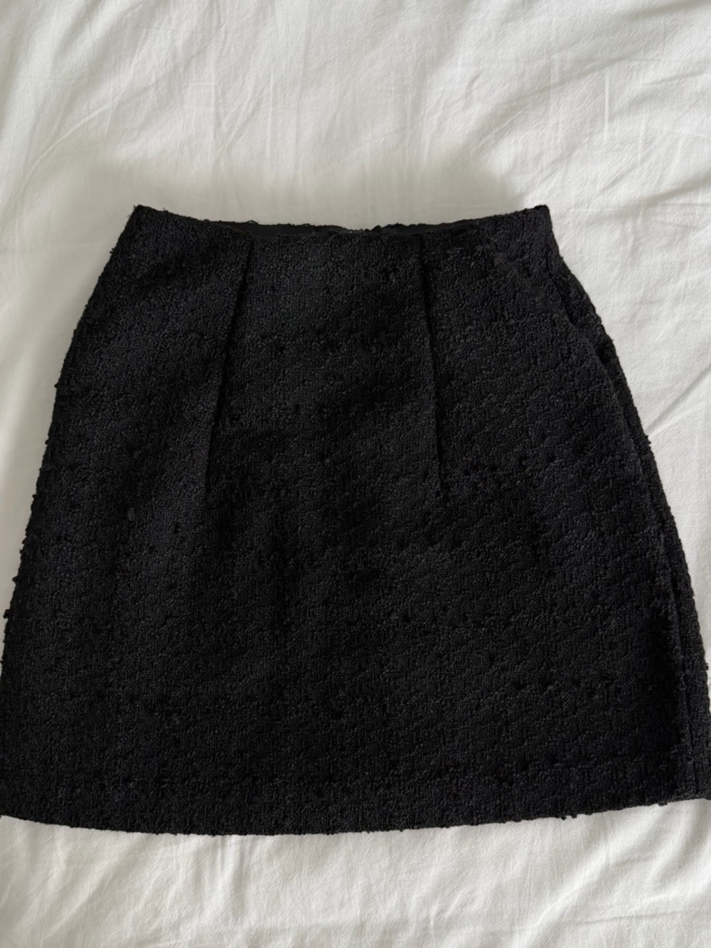 H&M Black tweed Pencil Skirt